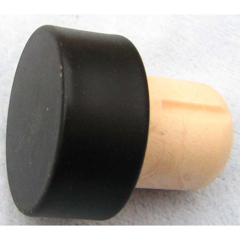 wine bottle cork stopper with releasing air groove closure 3