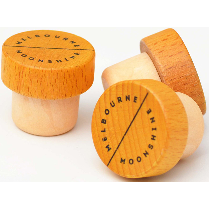 wine  bottle cork stopper wood closure